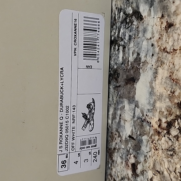 Geox girls size 4us 36 eu J S Roxanne Q - Picture 4 of 4